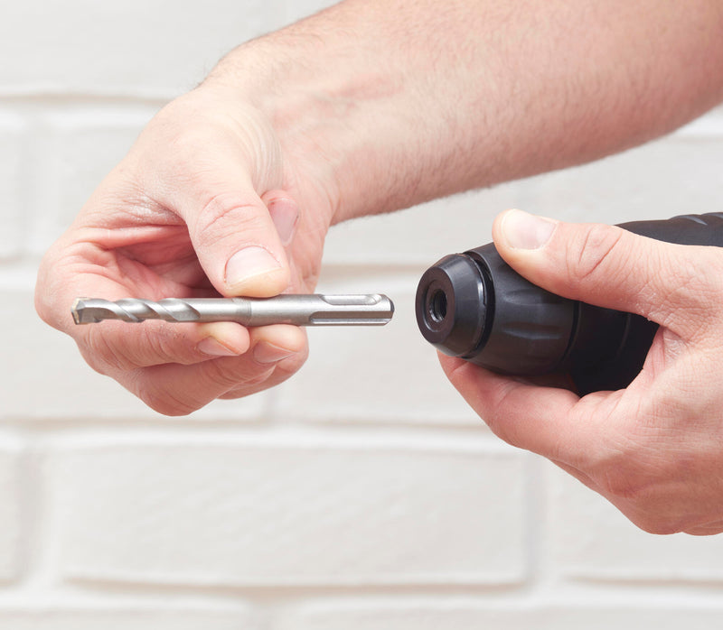 Black&Decker (BEHS01K-QS) 650W SDS-Plus Hammer, 3 Modes, 13mm Wrench, 2 SDS-Plus Drill Bits, Side Handle, and Carrying Case