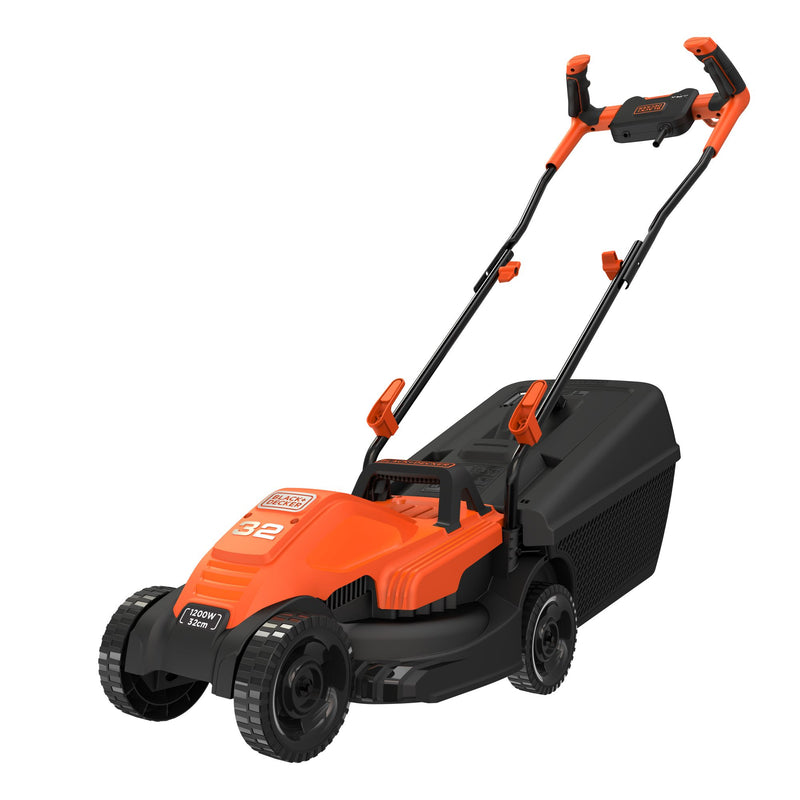 Black&Decker (BEMW451BH-QS) 1,200W 32cm Bicycle Handlebar Lawn Mower