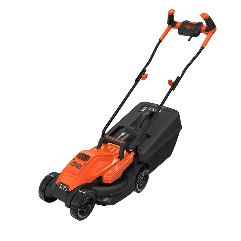 Black&Decker (BEMW451BH-QS) 1,200W 32cm Bicycle Handlebar Lawn Mower