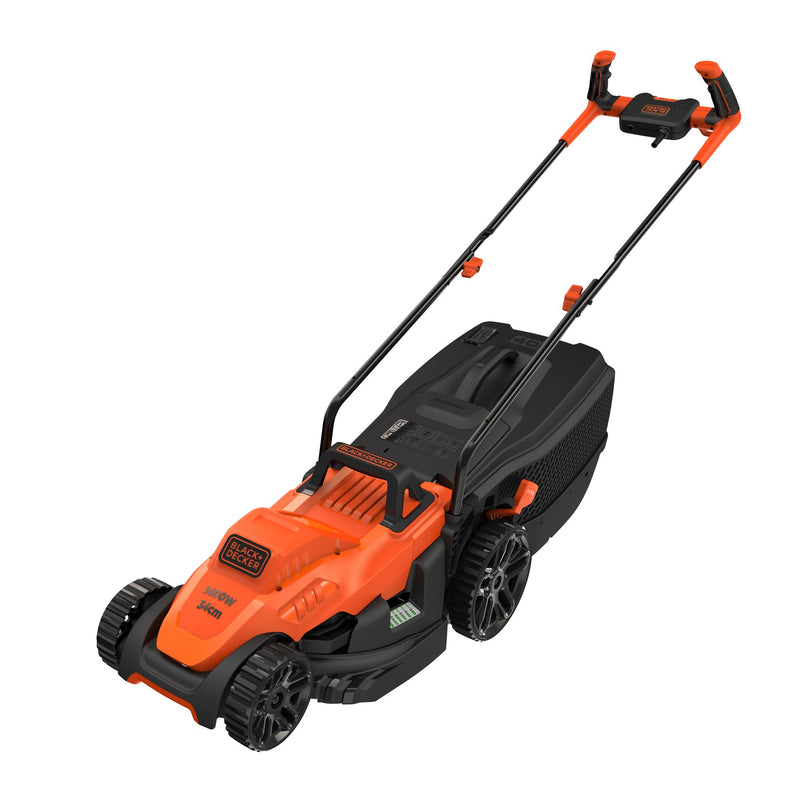 Black&Decker (BEMW461BH-QS) 1,400W 34cm Bicycle Handlebar Lawn Mower