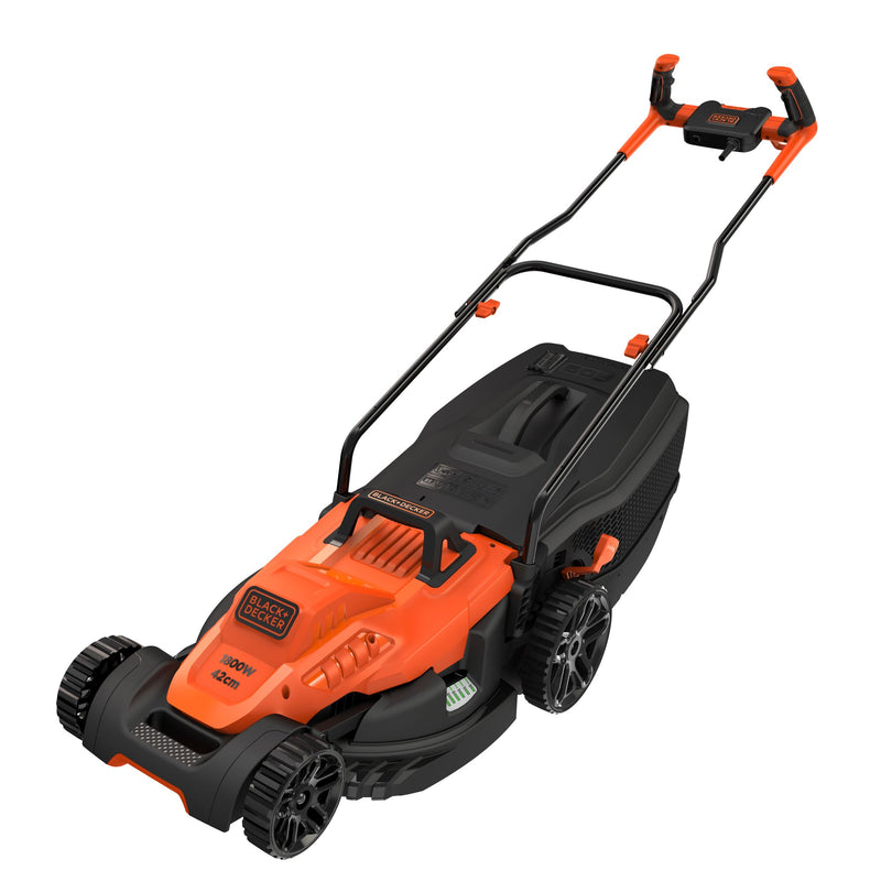 Black&Decker (BEMW471BH-QS) 1,600W 38cm Bicycle Handlebar Lawn Mower