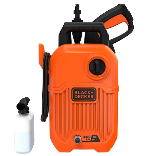 Lavadora de alta pressão compacta com fio Black&Decker (BEPW1300-B5)