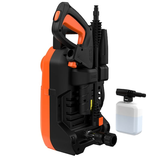 Lavadora de alta pressão compacta com fio Black&Decker (BEPW1300-B5)