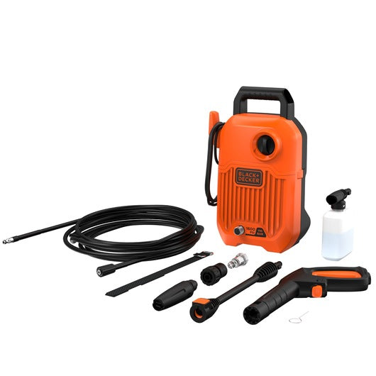 Lavadora de alta pressão compacta com fio Black&Decker (BEPW1300-B5)