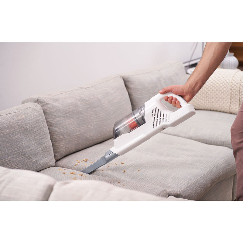 Black&Decker (BHFEA515J-QW) 2-in-1 18V 1.5Ah Lithium-ion stick vacuum cleaner. 2 speeds, 33-minute runtime, and 500ml tank.