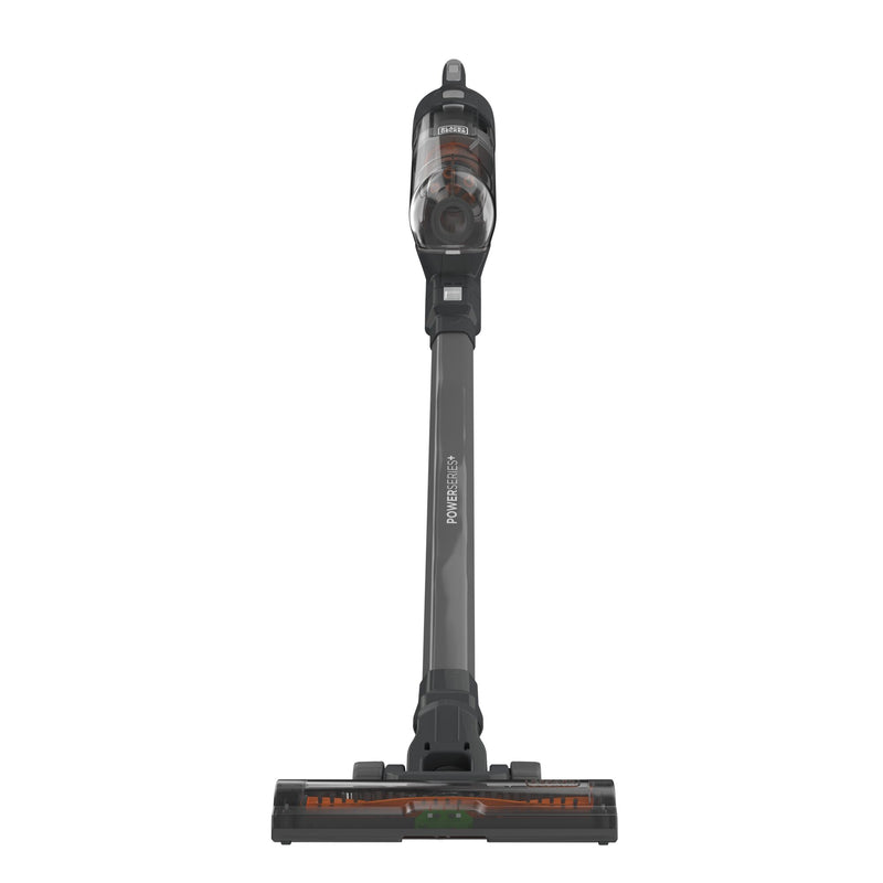 Aspirador vertical Black&amp;Decker (BHFEA520J-QW) 2 em 1, 18V 2Ah, com bateria de iões de lítio. Possui 2 velocidades, autonomia de 40 minutos e reservatório de 500ml.