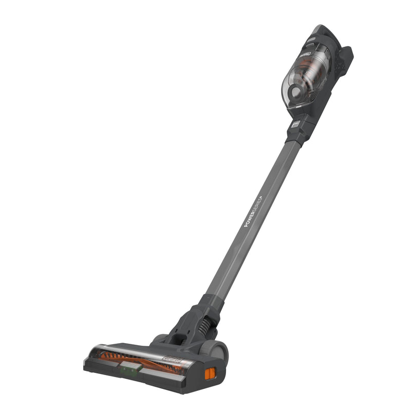 Aspirador vertical Black&amp;Decker (BHFEA520J-QW) 2 em 1, 18V 2Ah, com bateria de iões de lítio. Possui 2 velocidades, autonomia de 40 minutos e reservatório de 500ml.