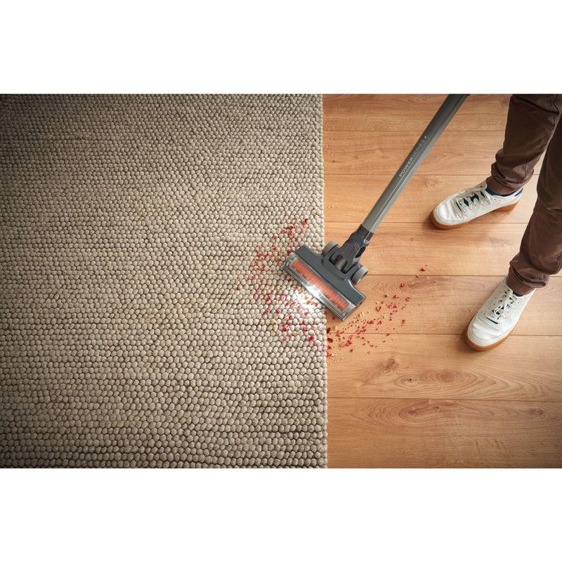 Aspirador vertical Black&amp;Decker (BHFEA520J-QW) 2 em 1, 18V 2Ah, com bateria de iões de lítio. Possui 2 velocidades, autonomia de 40 minutos e reservatório de 500ml.