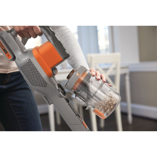 Aspirador de pó vertical sem fio Black&Decker (BHFEV182B-XJ) 18V