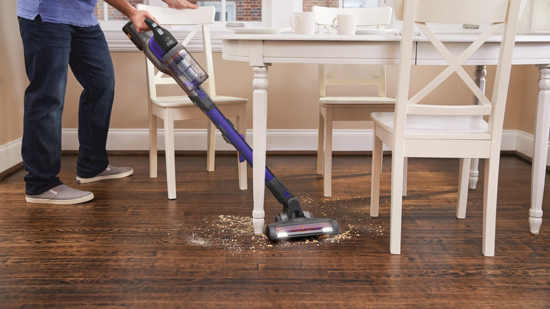 Black&Decker (BHFEV362DP-QW) POWER SERIES EXTREME 4-in-1 pet vacuum cleaner with 36V 2Ah lithium external battery.