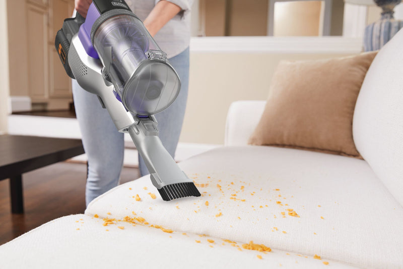 Black&Decker (BHFEV362DP-QW) POWER SERIES EXTREME 4-in-1 pet vacuum cleaner with 36V 2Ah lithium external battery.