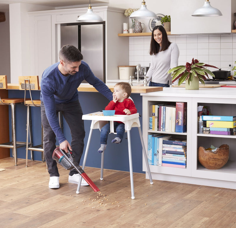 Aspirador portátil Black&amp;Decker (BHHV315J-QW) GEN 11 com acessórios. Alimentação de 12V e bateria de lítio de 1,5 Ah.