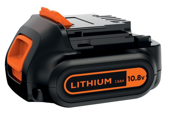 Black&Decker (BL1512-XJ) 10.8V 1.5Ah Lithium rail battery compatible with 10.8V tools with rail anchor