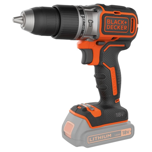 Black&Decker (BL188N-XJ) 18V Cordless Brushless 2 Gear Hammer Drill