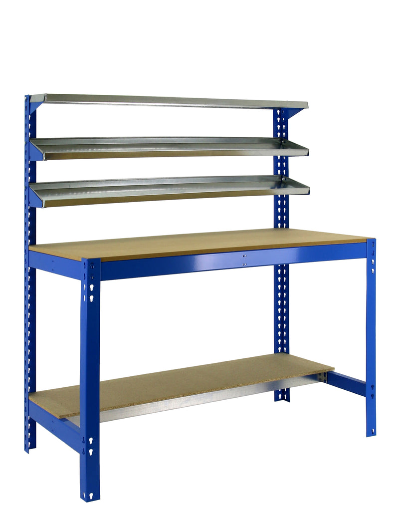Workbench Simonwork BT1 1200 Blue/Wood - (1445x1210x610)