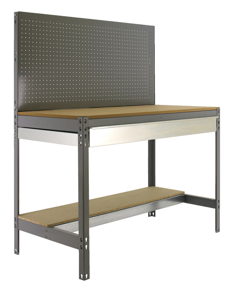Workbench Simonwork BT2 Box 1500 Grey/Wood - (1445x1510x610)
