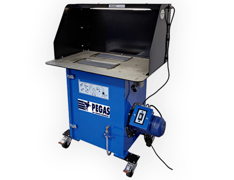 Bancada de Soldadura e Retificação com Filtragem Pegas (MF-Grinder)