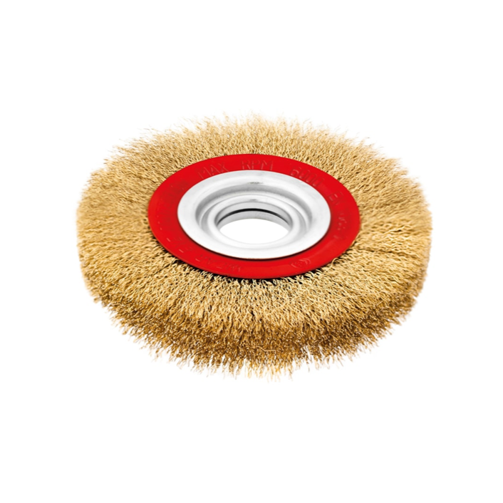 Escova de aço com revestimento de latão (CAFC-OL) - 20,0x125 mm