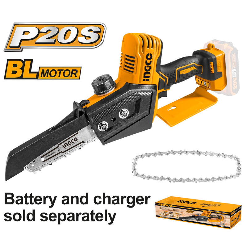 INGCO (CGSLI2068) Mini Pruner 20V Brushless 15cm