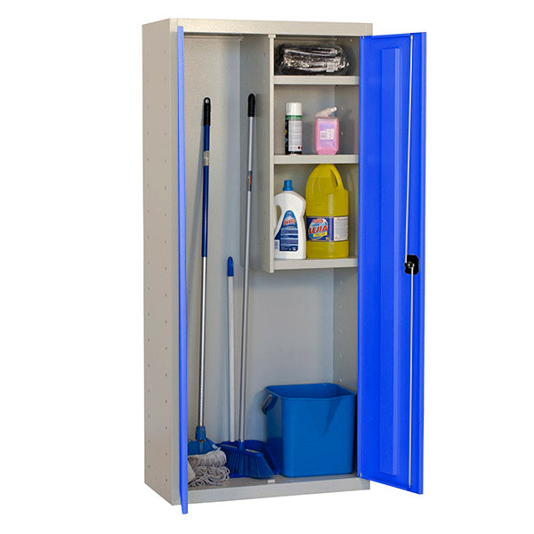Armário Simonlocker Prof.Mon.Cleaning 180x80x40 2/3 Gr/Az - (1800x800x400)