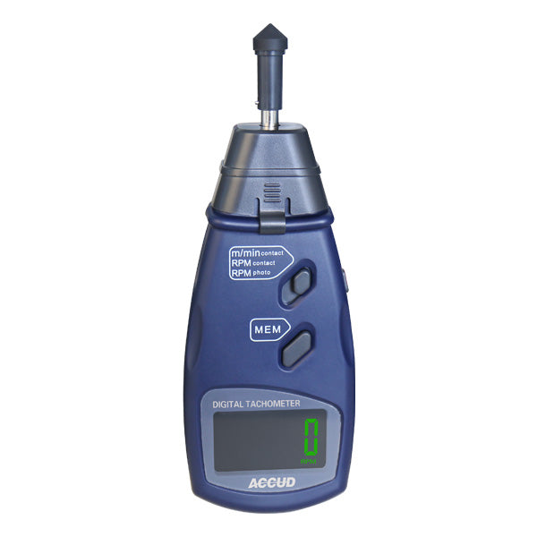 Tacômetro Accud (CLT900-EN) de contato/sem contato