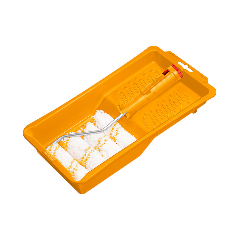 Kit de pintura INGCO (HKTCB061004) con minirodillo y bandeja de pintura 6 en 1