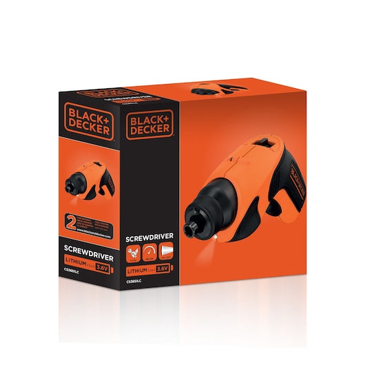 Aparafusadora Black&Decker (CS3651LC-XK) 3,6V Li-Ion
