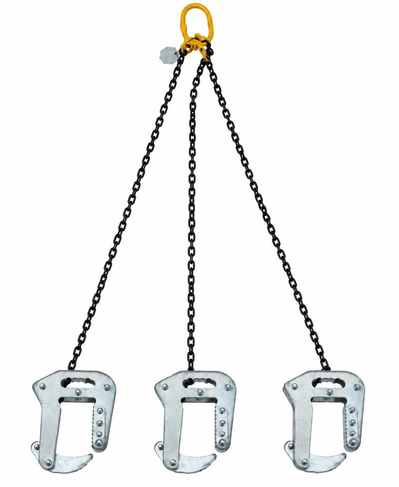 IRBAL 1500Kg Three-Leg Chain Sling Concrete Ring Lifter