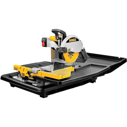 Serra para azulejos Dewalt (D24000-QS) de 1600 W com mesa deslizante de 250 mm