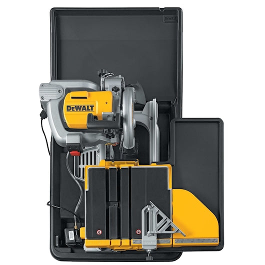 Serra para azulejos Dewalt (D24000-QS) de 1600 W com mesa deslizante de 250 mm