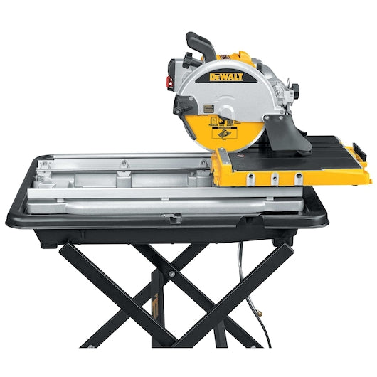 Serra para azulejos Dewalt (D24000-QS) de 1600 W com mesa deslizante de 250 mm