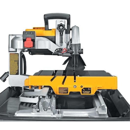 Serra para azulejos Dewalt (D24000-QS) de 1600 W com mesa deslizante de 250 mm