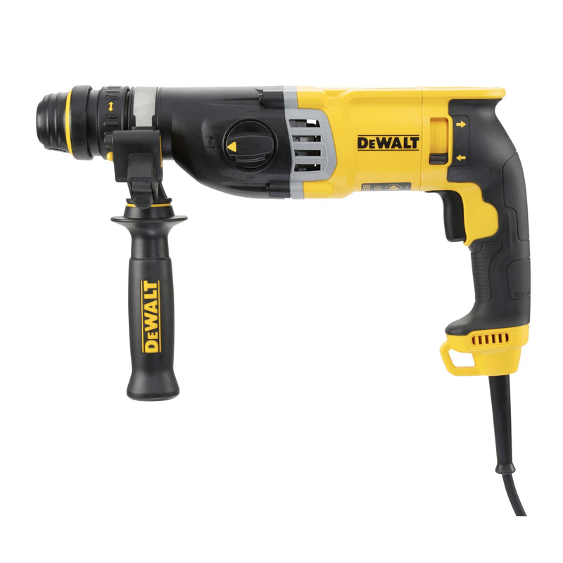 Berbequim de impacto SDS-plus Dewalt (D25144K-QS) de 900 W e 28 mm com mandril de troca rápida (QCC)