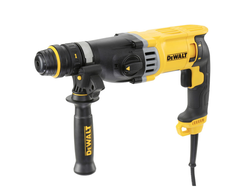 Berbequim de impacto SDS-plus Dewalt (D25144K-QS) de 900 W e 28 mm com mandril de troca rápida (QCC)