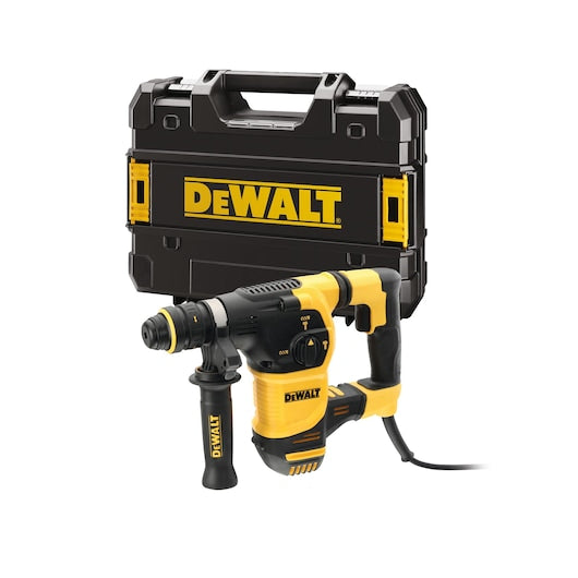 Furadeira de impacto SDS-Plus Dewalt (D25334K-QS) de 30 mm com conexão rápida.