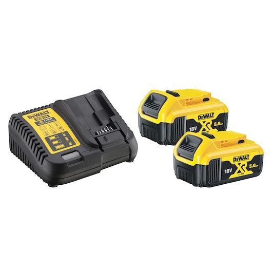 Carregador Dewalt (DCB115P2-QW) XR + 2 baterias de 5,0 Ah