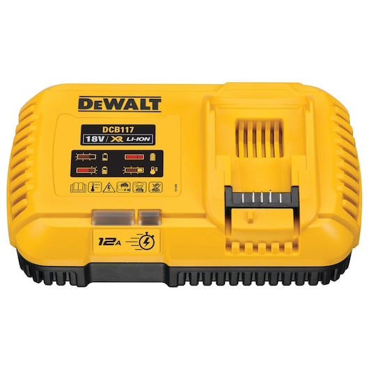 Cargador rápido Dewalt (DCB117-QW) XR® de 18 V y XR FLEXVOLT® de 54 V, 12 Ah