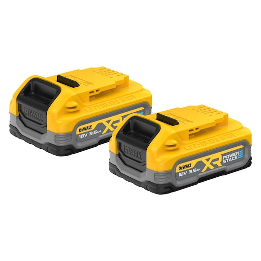 Dewalt (DCBP318S2-XJ) 18V XR® POWERSTACK 3.5Ah Battery Starter Kit (2 pcs.)