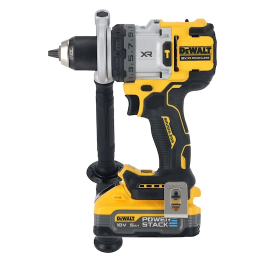 Dewalt (DCD1007H2T-QW) 18V XR® Premium Brushless Hammer Drill Driver - 2 x POWERSTACK 5Ah