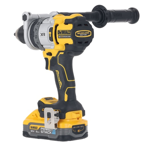 Dewalt (DCD1007H2T-QW) 18V XR® Premium Brushless Hammer Drill Driver - 2 x POWERSTACK 5Ah