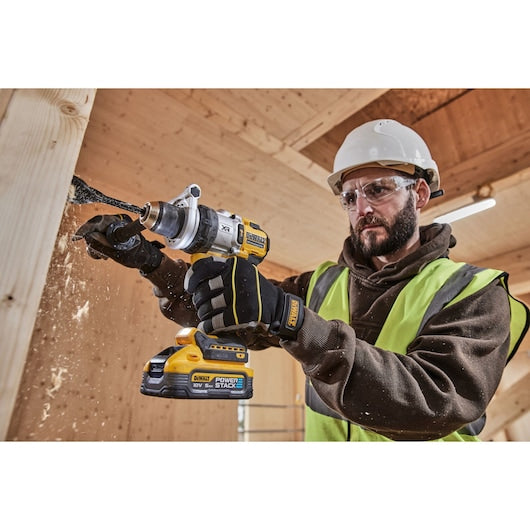 Dewalt (DCD1007H2T-QW) 18V XR® Premium Brushless Hammer Drill Driver - 2 x POWERSTACK 5Ah