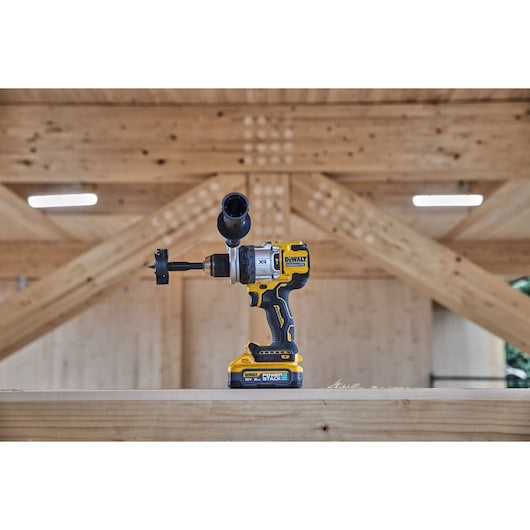Dewalt (DCD1007H2T-QW) 18V XR® Premium Brushless Hammer Drill Driver - 2 x POWERSTACK 5Ah