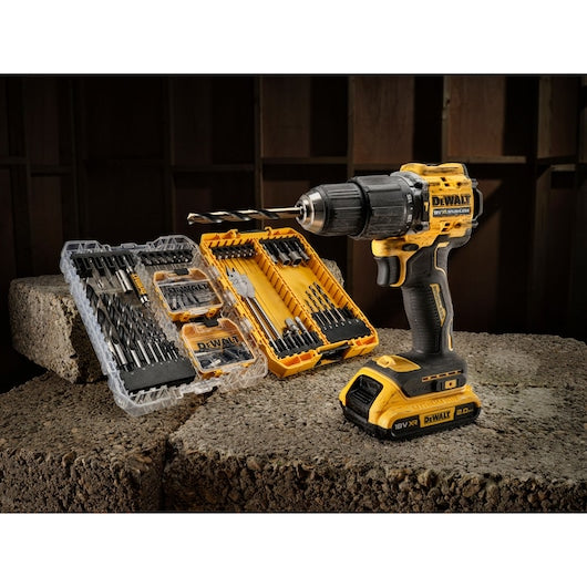 Dewalt (DCD100YD2T-QW) 18V XR® 100 Year Brushless Hammer Drill Driver - 2 x 2Ah