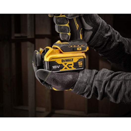 Dewalt (DCD100YP2T-QW) 18V XR® Brushless Hammer Drill Driver - 2 x 5Ah