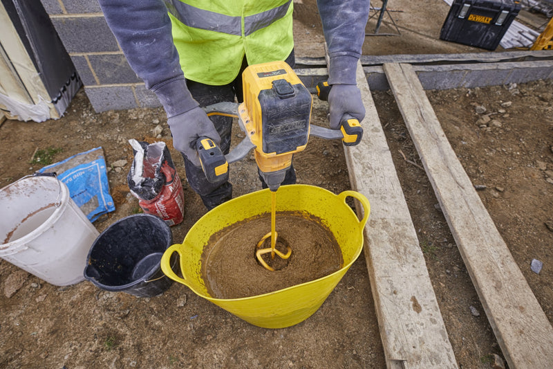 Misturador de pás duplo Dewalt (DCD240X2-QW) 54V XR FLEXVOLT - 2 x 9Ah