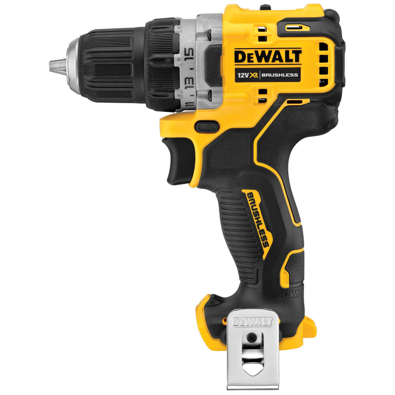 Berbequim/Aparafusador sem Escova Dewalt (DCD701N-XJ) 12V XR (apenas ferramenta)
