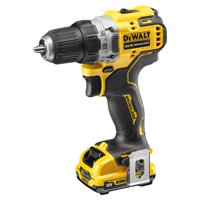 Dewalt (DCD701D2-QW) 12V XR Brushless Drill Driver - 2 x 2Ah