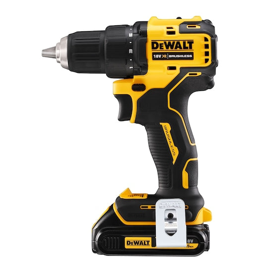Dewalt (DCD708S2T-QW) 18V XR® Brushless Drill Driver - 2 x 1.5Ah
