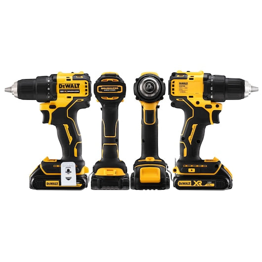 Dewalt (DCD708S2T-QW) 18V XR® Brushless Drill Driver - 2 x 1.5Ah