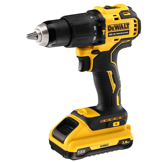 Dewalt (DCD709L2T-QW) 18V XR® Brushless Hammer Drill Driver - 2 x 3Ah